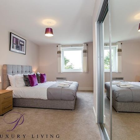 ✪ Ideal Ipswich ✪ Serviced Quays Apartment - 2 Bed Perfect For Felixstowe Port/A12/Science Park/Business Park ✪ Exteriör bild